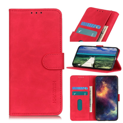 KHAZNEH Retro Texture Flip Leather Phone Case, For Samsung Galaxy A23 4G, For Honor 60 SE, For OPPO A96 5G / Reno7 Z / F21 Pro 5G / OnePlus Nord N20 5G, For Wiko Y82, For vivo S12 / V23 5G
