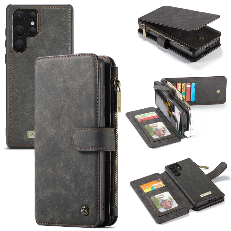 CaseMe-007 Detachable Multifunctional Leather Phone Case, For Samsung Galaxy Note20, For Samsung Galaxy Note20 Ultra, For Samsung Galaxy S21 5G, For Samsung Galaxy S21+ 5G, For Samsung Galaxy S21 Ultra 5G, For Samsung Galaxy S22 5G                     ...