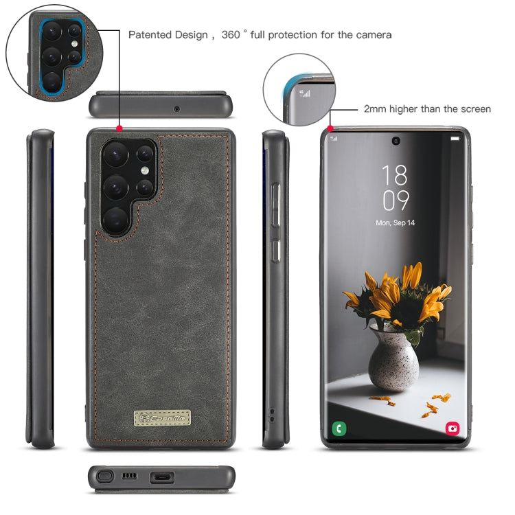CaseMe-007 Detachable Multifunctional Leather Phone Case, For Samsung Galaxy Note20, For Samsung Galaxy Note20 Ultra, For Samsung Galaxy S21 5G, For Samsung Galaxy S21+ 5G, For Samsung Galaxy S21 Ultra 5G, For Samsung Galaxy S22 5G                     ...
