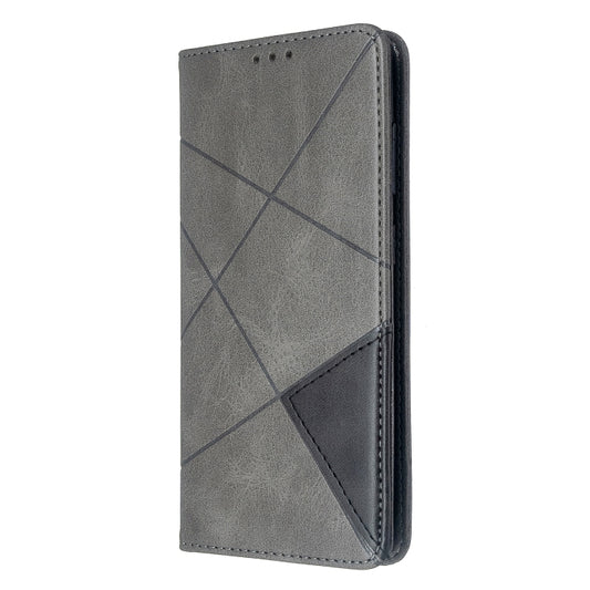 Rhombus Texture Horizontal Flip Magnetic Leather Case with Holder & Card Slots, For Galaxy S20, For Galaxy A71, For Galaxy S20+, For Galaxy S20 Ultra, For Xiaomi CC9 Pro