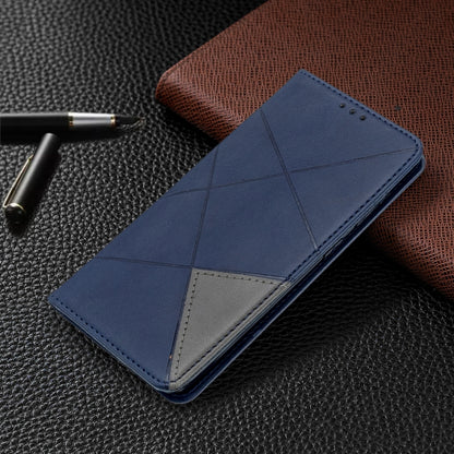 Rhombus Texture Horizontal Flip Magnetic Leather Case with Holder & Card Slots, For Galaxy S20, For Galaxy A71, For Galaxy S20+, For Galaxy S20 Ultra