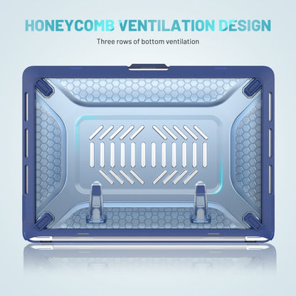PC + TPU Honeycomb Laptop Protective Case, For MacBook Pro 13.3 inch A2338 / A2289 / A2251 (2020), For MacBook Pro 16 inch A2141