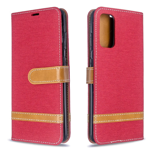 Color Matching Denim Texture Horizontal Flip PU Leather Case with Holder & Card Slots & Wallet & Lanyard, For Galaxy S20, For Galaxy A51, For Galaxy S20 Ultra, For Galaxy A71, For Galaxy S20+