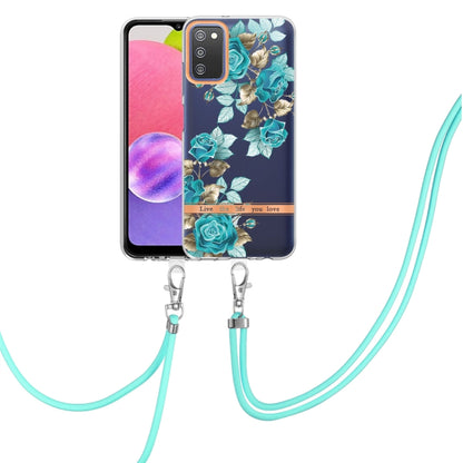Flowers Series TPU Phone Case with Lanyard, For Samsung Galaxy S20+ 5G, For Samsung Galaxy S20 Ultra 5G, For Samsung Galaxy S20 FE 5G / 4G, For Samsung Galaxy A02s 166mm, For Samsung Galaxy A03s 166mm, For Samsung Galaxy A12, For Samsung Galaxy A13 5G ...