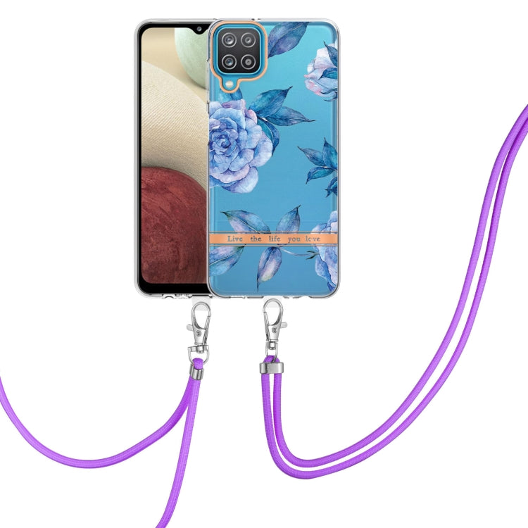Flowers Series TPU Phone Case with Lanyard, For Samsung Galaxy S20+ 5G, For Samsung Galaxy S20 Ultra 5G, For Samsung Galaxy S20 FE 5G / 4G, For Samsung Galaxy A02s 166mm, For Samsung Galaxy A03s 166mm, For Samsung Galaxy A12, For Samsung Galaxy A13 5G ...