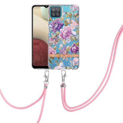 Flowers Series TPU Phone Case with Lanyard, For Samsung Galaxy S20+ 5G, For Samsung Galaxy S20 Ultra 5G, For Samsung Galaxy S20 FE 5G / 4G, For Samsung Galaxy A02s 166mm, For Samsung Galaxy A03s 166mm, For Samsung Galaxy A12, For Samsung Galaxy A13 5G ...