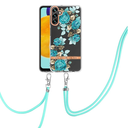 Flowers Series TPU Phone Case with Lanyard, For Samsung Galaxy S20+ 5G, For Samsung Galaxy S20 Ultra 5G, For Samsung Galaxy S20 FE 5G / 4G, For Samsung Galaxy A02s 166mm, For Samsung Galaxy A03s 166mm, For Samsung Galaxy A12, For Samsung Galaxy A13 5G ...