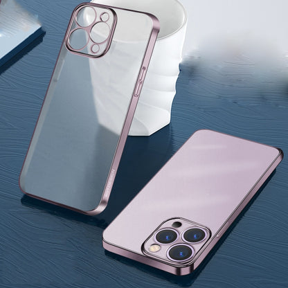 KSTDESIGN Wing Plating Series Semi-transparent Frosted Phone Case, For iPhone 12, For iPhone 12 Pro, For iPhone 12 Pro Max, For iPhone 13, For iPhone 13 Pro, For iPhone 13 Pro Max