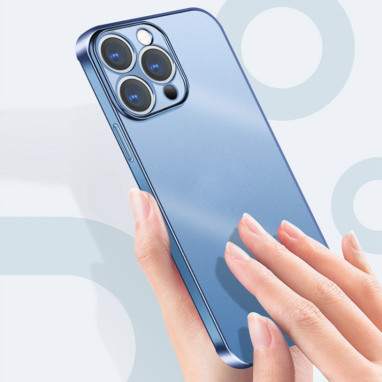 KSTDESIGN Wing Plating Series Semi-transparent Frosted Phone Case, For iPhone 12, For iPhone 12 Pro, For iPhone 12 Pro Max, For iPhone 13, For iPhone 13 Pro, For iPhone 13 Pro Max