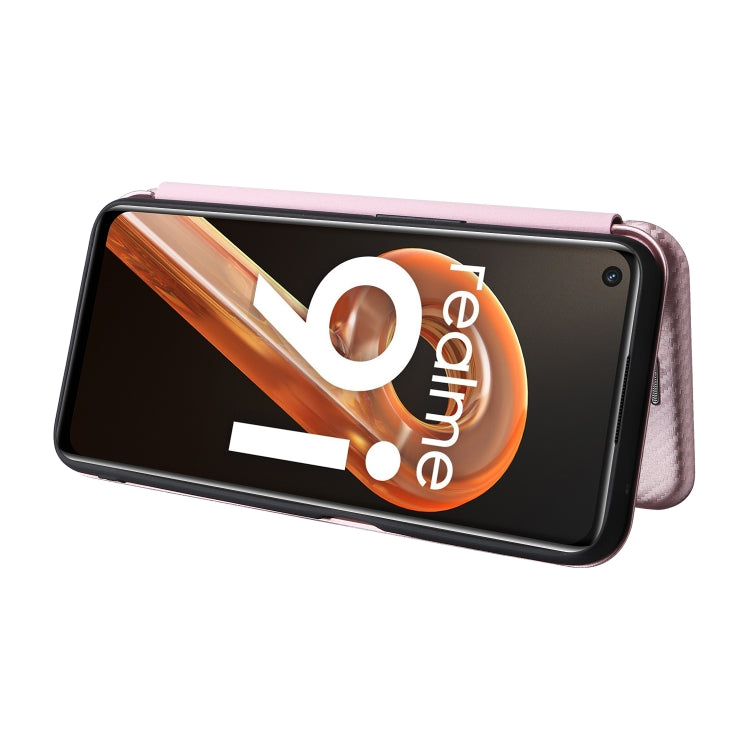 Carbon Fiber Texture Magnetic Horizontal Flip PU Phone Case, For OPPO Realme 9i / A36, For Blackview A55, For Ulefone Note 13P, For Samsung Galaxy A23 5G