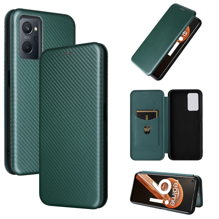 Carbon Fiber Texture Magnetic Horizontal Flip PU Phone Case, For OPPO Realme 9i / A36, For Blackview A55, For Ulefone Note 13P, For Samsung Galaxy A23 5G