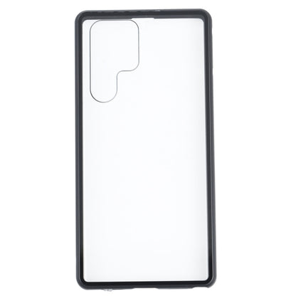 HD Magnetic Metal Tempered Glass Phone Case, For Samsung Galaxy S22 Ultra 5G