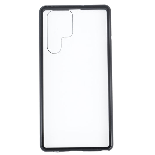 HD Magnetic Metal Tempered Glass Phone Case, For Samsung Galaxy S22 Ultra 5G