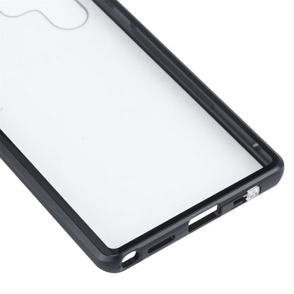 HD Magnetic Metal Tempered Glass Phone Case, For Samsung Galaxy S22 Ultra 5G