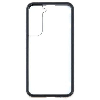 HD Magnetic Metal Tempered Glass Phone Case, For Samsung Galaxy S21 FE 5G