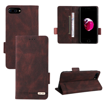 Magnetic Clasp Leather Phone Case, For iPhone SE 2022 / SE 2020 / 8 / 7