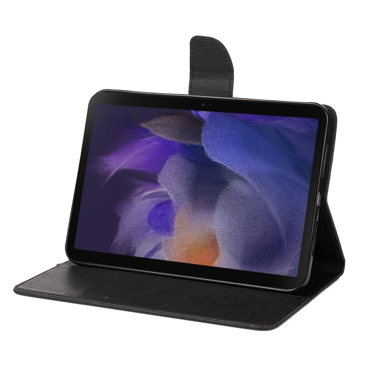 Butterfly Flower Embossing Pattern Leather Tablet Case, For Samsung Galaxy Tab A8 10.5 2021
