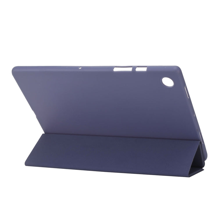 TPU Three-fold Horizontal Flip Leather Case, For Samsung Galaxy Tab A8 10.5 2021