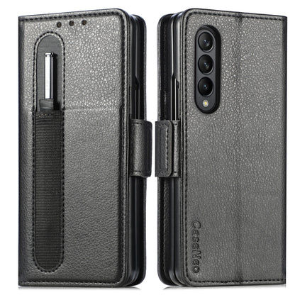 Multi-function Card Pen Slot Leather Phone Case, For Samsung Galaxy Z Fold3 5G