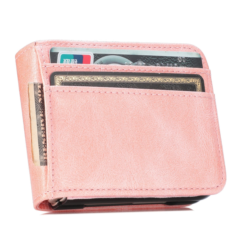 Vertical Flip Card Slot Leather Phone Case, For Samsung Galaxy Z Flip3 5G