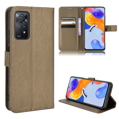 Diamond Texture Leather Phone Case, For Xiaomi Redmi 9, For Xiaomi Redmi Note 11 4G Global / Note 11S, For Xiaomi Redmi Note 11 Pro 5G / 4G Global, For Xiaomi Mi 11 Ultra, For Xiaomi Mi CC9 Pro / Note 10 / Note 10 Pro, For Samsung Galaxy S22 5G        ...