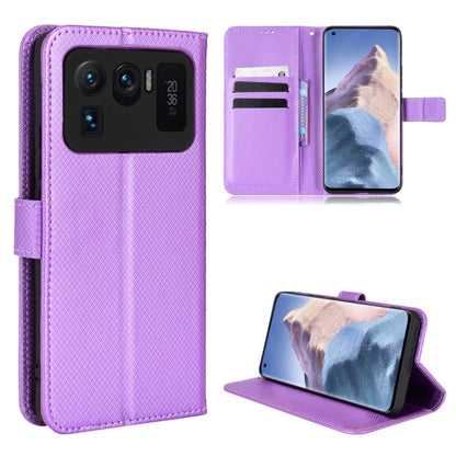 Diamond Texture Leather Phone Case, For Xiaomi Redmi 9, For Xiaomi Redmi Note 11 4G Global / Note 11S, For Xiaomi Redmi Note 11 Pro 5G / 4G Global, For Xiaomi Mi 11 Ultra, For Xiaomi Mi CC9 Pro / Note 10 / Note 10 Pro, For Samsung Galaxy S22 5G        ...