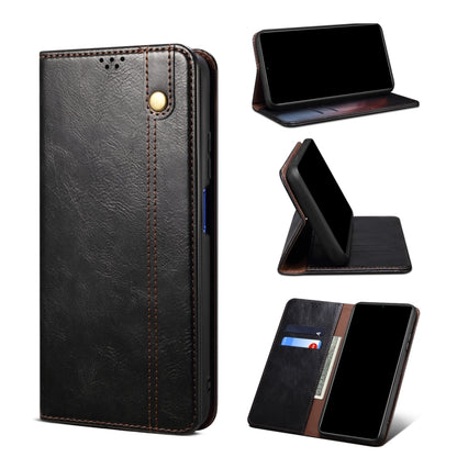 Oil Wax Crazy Horse Texture Leather Phone Case, For iPhone SE 2022 / SE 2020 / 8 / 7 / 6, For Samsung Galaxy A33 5G, For Samsung Galaxy A53 5G