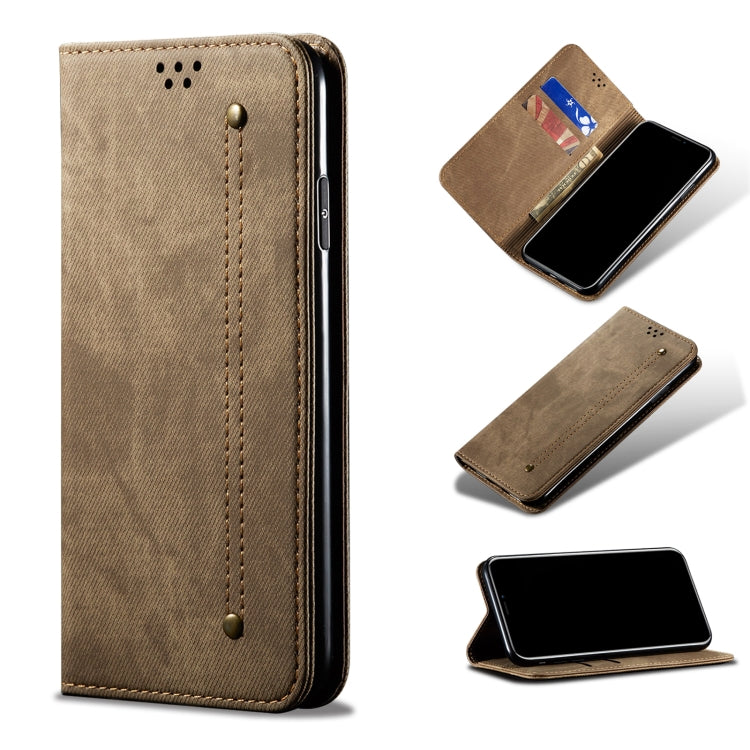 Denim Texture Casual Style Horizontal Flip Leather Phone Case, For Samsung Galaxy A33 5G, For Samsung Galaxy A53 5G