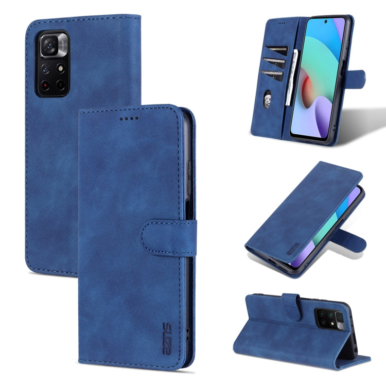 AZNS Skin Feel Calf Texture Horizontal Flip Leather Phone Case, For vivo Y76s 5G / Y74s, For OPPO A96 5G / Reno7 5G Overseas Version & OnePlus Nord N20 5G, For Xiaomi Redmi Note 11 4G Global / Note 11S, For Xiaomi Redmi Note 11 Pro Foreign Version     ...