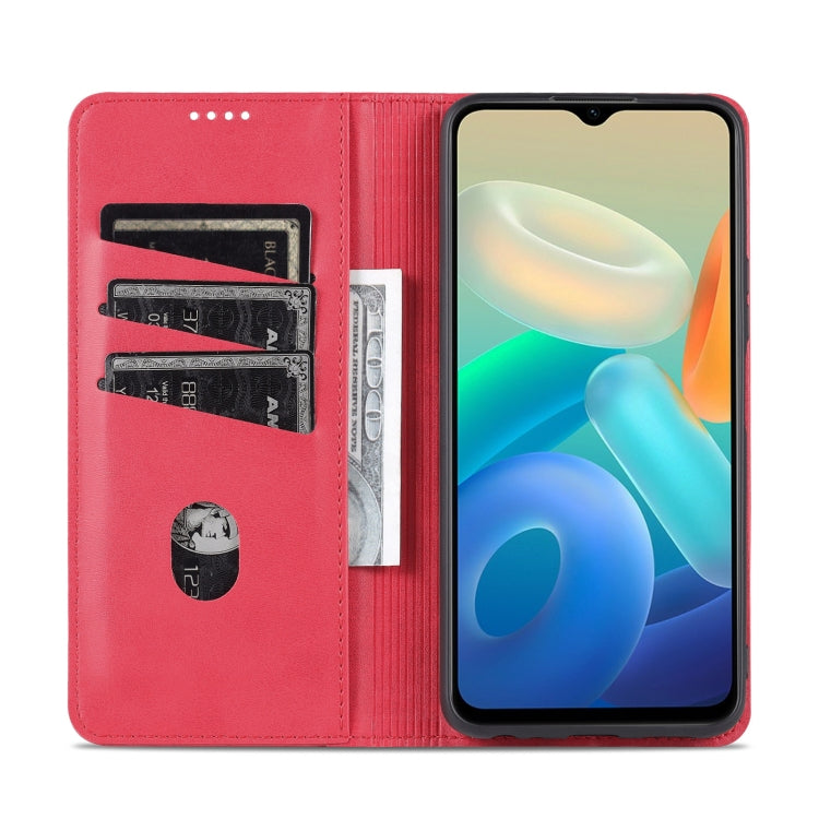 AZNS Magnetic Calf Texture Leather Phone Case, For vivo Y76s / Y74s, For Honor Play 30 Plus, For Redmi Note 11 4G Overseas Version / Note 11S, For Redmi Note 11 Pro Overseas Version, For Honor X30, For Samsung Galaxy A13 4G