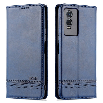 AZNS Magnetic Calf Texture Leather Phone Case, For vivo Y76s / Y74s, For Honor Play 30 Plus, For Redmi Note 11 4G Overseas Version / Note 11S, For Redmi Note 11 Pro Overseas Version, For Honor X30, For Samsung Galaxy A13 4G