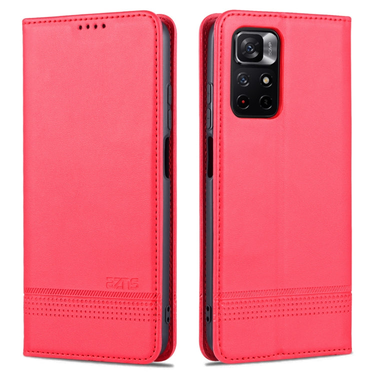 AZNS Magnetic Calf Texture Leather Phone Case, For vivo Y76s / Y74s, For Honor Play 30 Plus, For Redmi Note 11 4G Overseas Version / Note 11S, For Redmi Note 11 Pro Overseas Version, For Honor X30, For Samsung Galaxy A13 4G