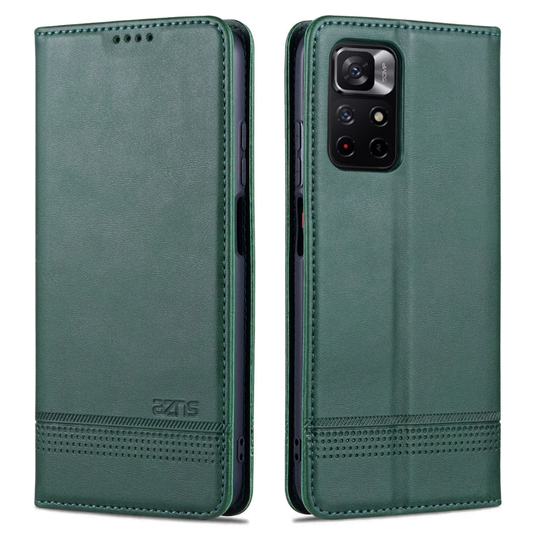 AZNS Magnetic Calf Texture Leather Phone Case, For vivo Y76s / Y74s, For Honor Play 30 Plus, For Redmi Note 11 4G Overseas Version / Note 11S, For Redmi Note 11 Pro Overseas Version, For Honor X30, For Samsung Galaxy A13 4G