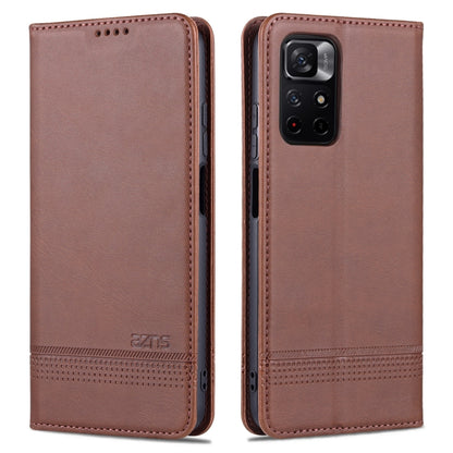 AZNS Magnetic Calf Texture Leather Phone Case, For vivo Y76s / Y74s, For Honor Play 30 Plus, For Redmi Note 11 4G Overseas Version / Note 11S, For Redmi Note 11 Pro Overseas Version, For Honor X30, For Samsung Galaxy A13 4G