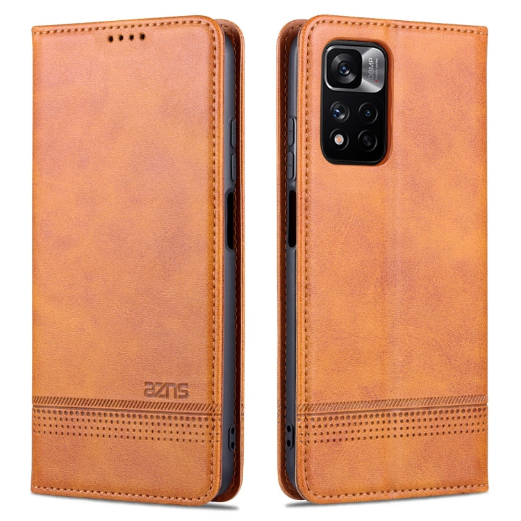 AZNS Magnetic Calf Texture Leather Phone Case, For vivo Y76s / Y74s, For Honor Play 30 Plus, For Redmi Note 11 4G Overseas Version / Note 11S, For Redmi Note 11 Pro Overseas Version, For Honor X30, For Samsung Galaxy A13 4G