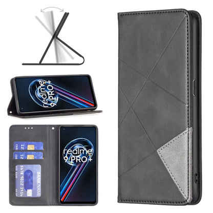 Prismatic Invisible Magnetic Leather Phone Case, For Motorola Moto G31 / G41  Side Fingerprint Version, For OPPO A36 / Realme 9i, For OPPO Realme 9 Pro+, For Xiaomi Redmi Note 11 International Version, For Samsung Galaxy A23 5G, For ZTE Blade A51      ...