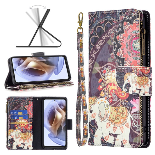Colored Drawing Pattern Zipper Leather Phone Case, For Motorola Moto G31 / G41, For Nokia G21 / G11, For OPPO A36 / Realme 9i, For OPPO Realme 9 Pro+, For Xiaomi Redmi Note 11, For Samsung Galaxy A23 5G