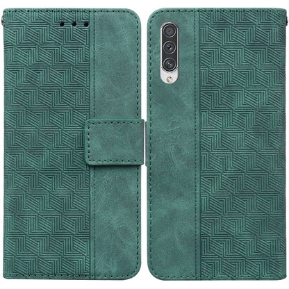 Geometric Embossed Leather Phone Case, For Samsung Galaxy A33 5G, For Samsung Galaxy A40, For Samsung Galaxy A50 / A30s / A50s, For Samsung Galaxy A53 5G, For Samsung Galaxy A70 / A70s, For Samsung Galaxy A73 5G, For Samsung Galaxy M30s / M21          ...