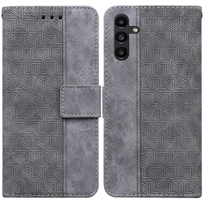 Geometric Embossed Leather Phone Case, For Samsung Galaxy A11 / M11 EU Version, For Samsung Galaxy A41, For Samsung Galaxy A02s 164.2mm US Version, For Samsung Galaxy A02s 166.5mm EU Version, For Samsung Galaxy A03s 164.2mm US Version                  ...