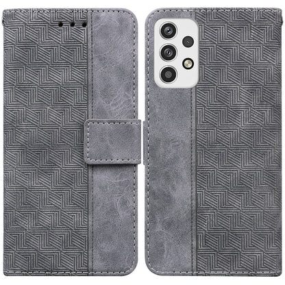Geometric Embossed Leather Phone Case, For Samsung Galaxy A11 / M11 EU Version, For Samsung Galaxy A41, For Samsung Galaxy A02s 164.2mm US Version, For Samsung Galaxy A02s 166.5mm EU Version, For Samsung Galaxy A03s 164.2mm US Version                  ...