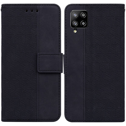 Geometric Embossed Leather Phone Case, For Samsung Galaxy M42 5G, For Samsung Galaxy A51, For Samsung Galaxy A51 5G, For Samsung Galaxy A52 4G / 5G, For Samsung Galaxy A71, For Samsung Galaxy A71 5G, For Samsung Galaxy A72 4G / 5G                      ...