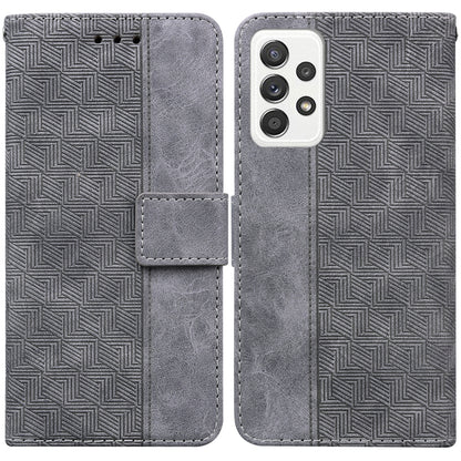 Geometric Embossed Leather Phone Case, For Samsung Galaxy M42 5G, For Samsung Galaxy A51, For Samsung Galaxy A51 5G, For Samsung Galaxy A52 4G / 5G, For Samsung Galaxy A71, For Samsung Galaxy A71 5G, For Samsung Galaxy A72 4G / 5G                      ...