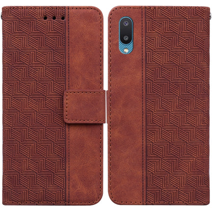 Geometric Embossed Leather Phone Case, For Samsung Galaxy M42 5G, For Samsung Galaxy A51, For Samsung Galaxy A51 5G, For Samsung Galaxy A52 4G / 5G, For Samsung Galaxy A71, For Samsung Galaxy A71 5G, For Samsung Galaxy A72 4G / 5G                      ...