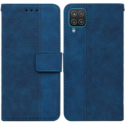 Geometric Embossed Leather Phone Case, For Samsung Galaxy A12 5G, For Samsung Galaxy A21s, For Samsung Galaxy A22 4G, For Samsung Galaxy A31, For Samsung Galaxy A32 4G, For Samsung Galaxy A32 5G, For Samsung Galaxy A42 5G, For Samsung Galaxy F22 4G