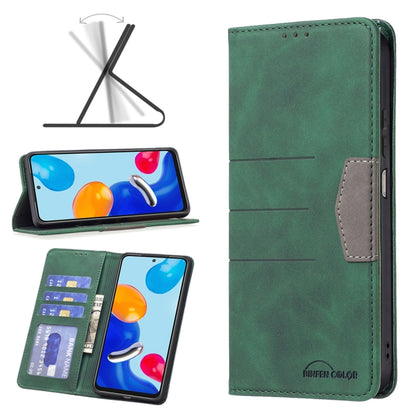 Magnetic Splicing Leather Phone Case, For Xiaomi Redmi Note 11 Global, For Samsung Galaxy A23 5G