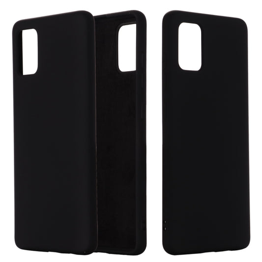 Solid Color Liquid Silicone Shockproof Full Coverage Protective Case, For Galaxy A71, For OnePlus 7T