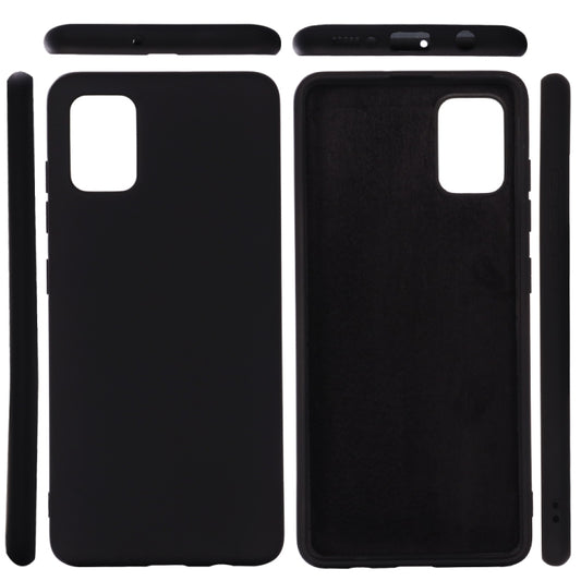 Solid Color Liquid Silicone Shockproof Full Coverage Protective Case, For Galaxy A71, For OnePlus 7T