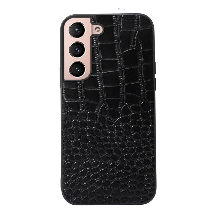 Crocodile Top Layer Cowhide Leather Phone Case, For Samsung Galaxy S22 5G, For Samsung Galaxy S22+ 5G, For Samsung Galaxy S22 Ultra 5G, For Samsung Galaxy Z Flip 3 5G, For Samsung Galaxy Z Fold2 5G, For Samsung Galaxy Z Fold3 5G                        ...