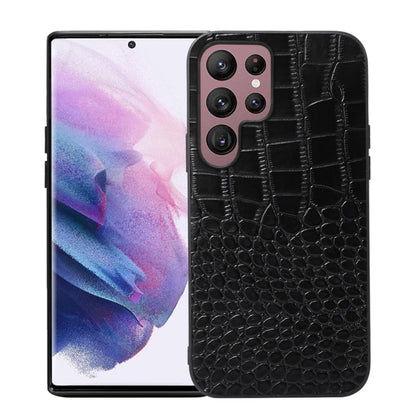 Crocodile Top Layer Cowhide Leather Phone Case, For Samsung Galaxy S22 5G, For Samsung Galaxy S22+ 5G, For Samsung Galaxy S22 Ultra 5G, For Samsung Galaxy Z Flip 3 5G, For Samsung Galaxy Z Fold2 5G, For Samsung Galaxy Z Fold3 5G                        ...