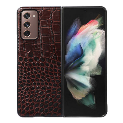 Crocodile Top Layer Cowhide Leather Phone Case, For Samsung Galaxy S22 5G, For Samsung Galaxy S22+ 5G, For Samsung Galaxy S22 Ultra 5G, For Samsung Galaxy Z Flip 3 5G, For Samsung Galaxy Z Fold2 5G, For Samsung Galaxy Z Fold3 5G                        ...